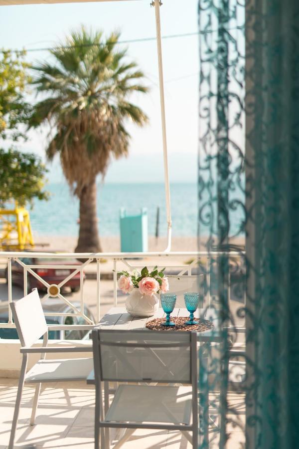 Sugar Blue - Apartments On The Beach Agios Vasilios  Exteriér fotografie