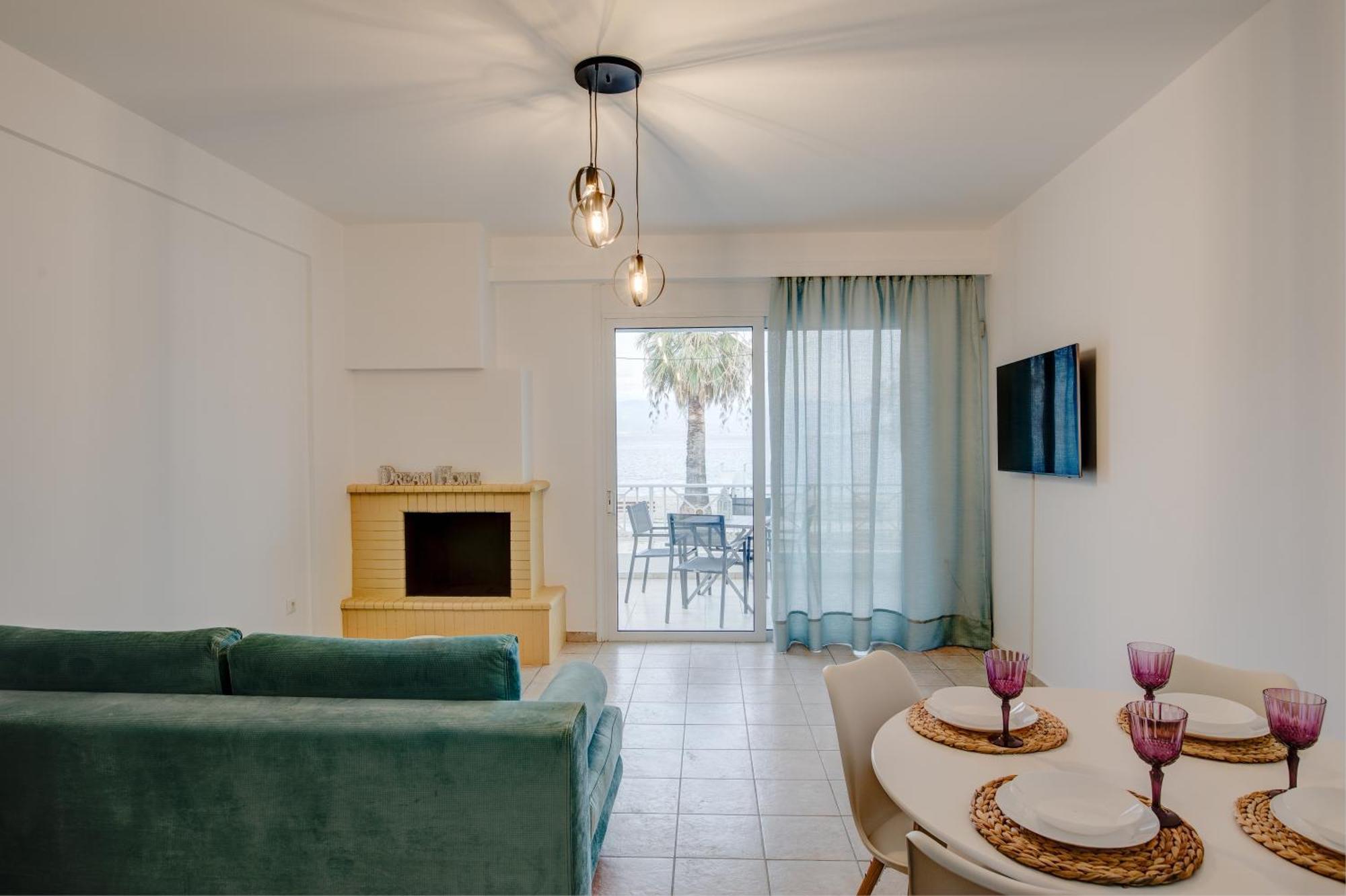 Sugar Blue - Apartments On The Beach Agios Vasilios  Exteriér fotografie